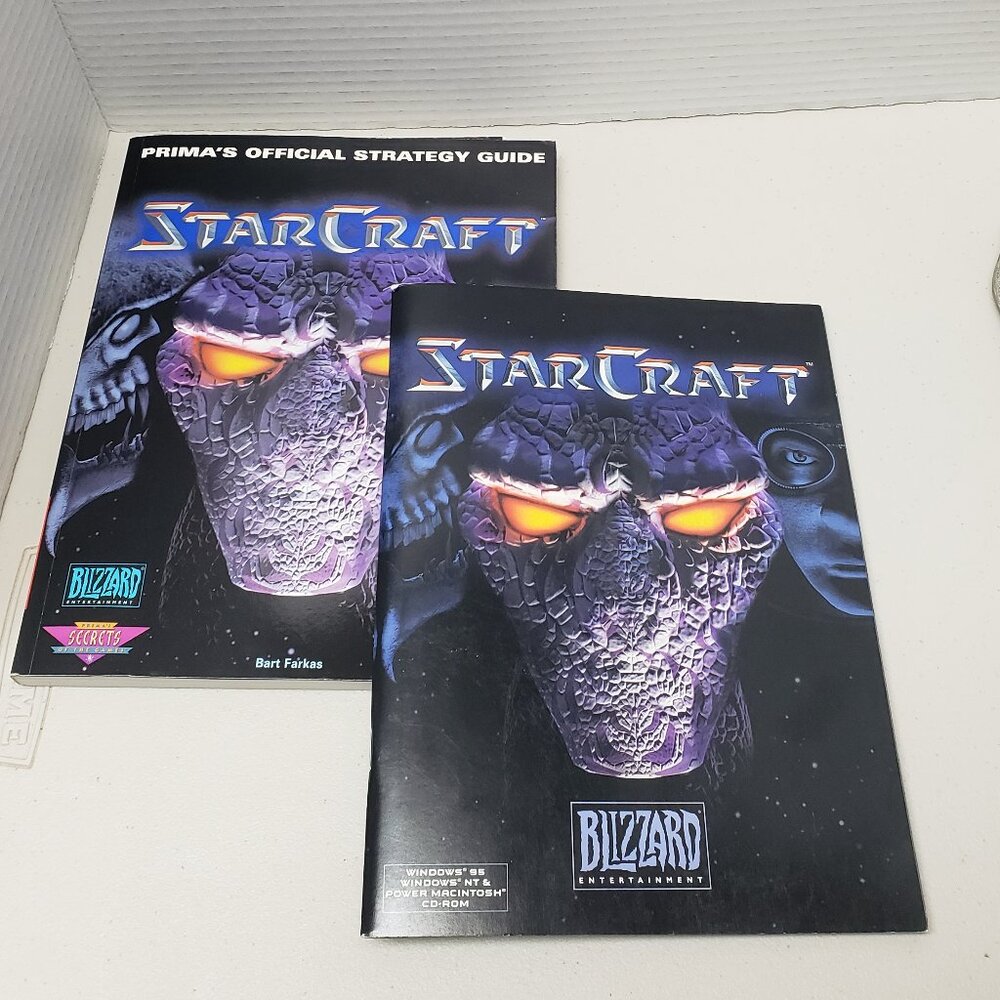 StarCraft Prima Strategy Guide & Booklet